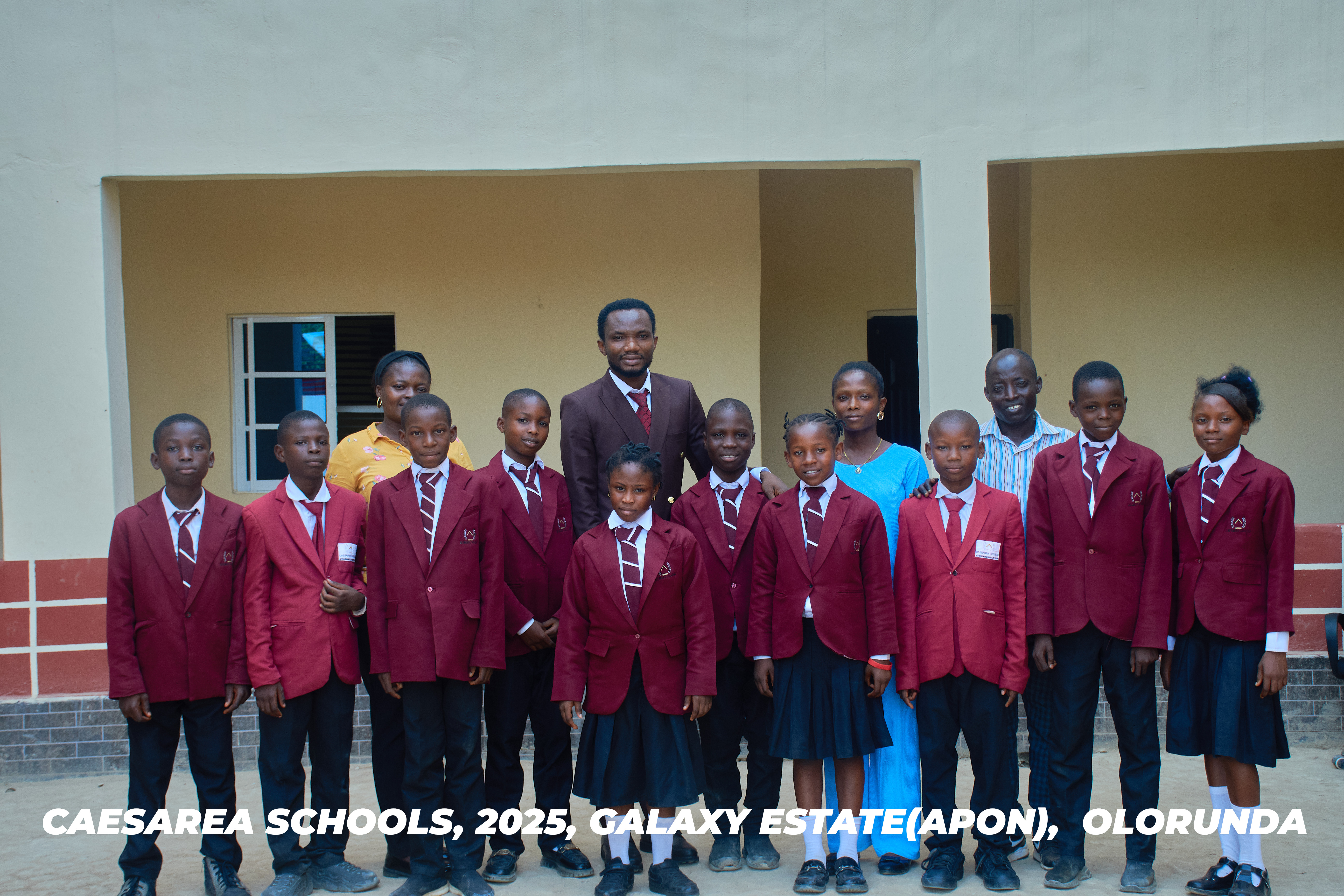 Caesarea College students during school activities